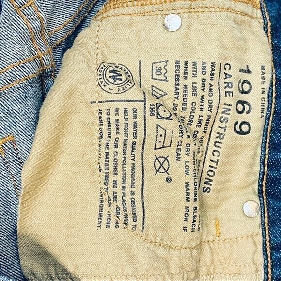 GAP 1969 Women's Always Skinny Distressed Jeans, Size 27/4R Blue* - Picture 7 of 9